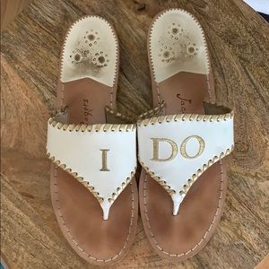 Gently used “I Do” sandals